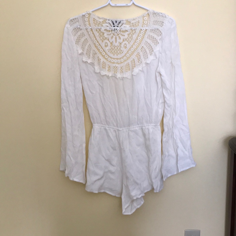 White Romper - Picture 3 of 3